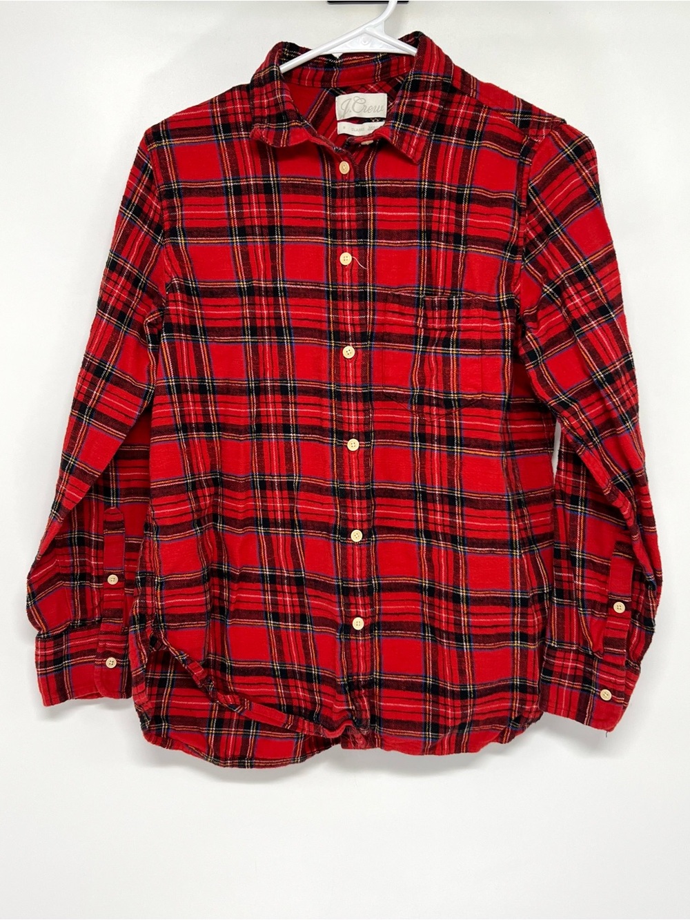 J crew women’s vintage small flannel shirt